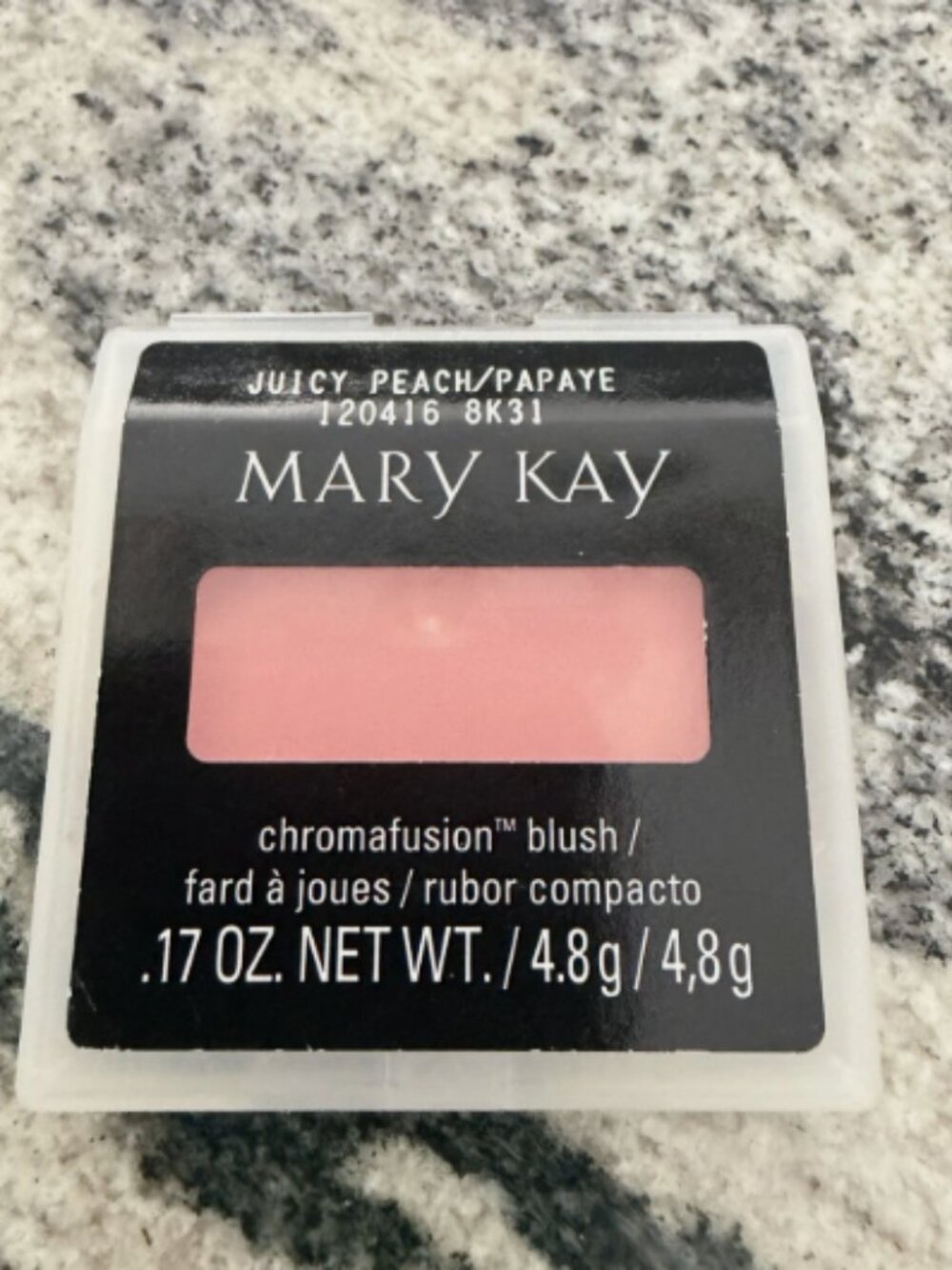 Mary Kay Discontinued Chromafusion Blush JUICY PEACH # 120416